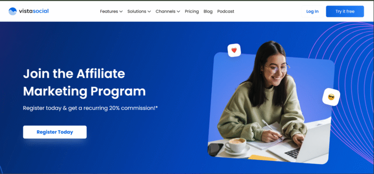 Vista Social Affiliate Program Review 2025: Earn 20% Recurring Commission Promoting a Top Social Media Management Tool